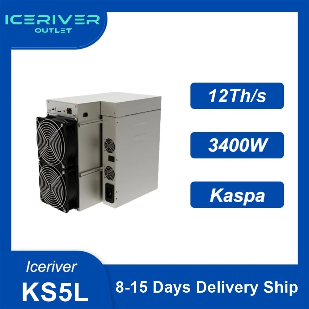 Iceriver KS5L Kaspa Miner (12Th/s)