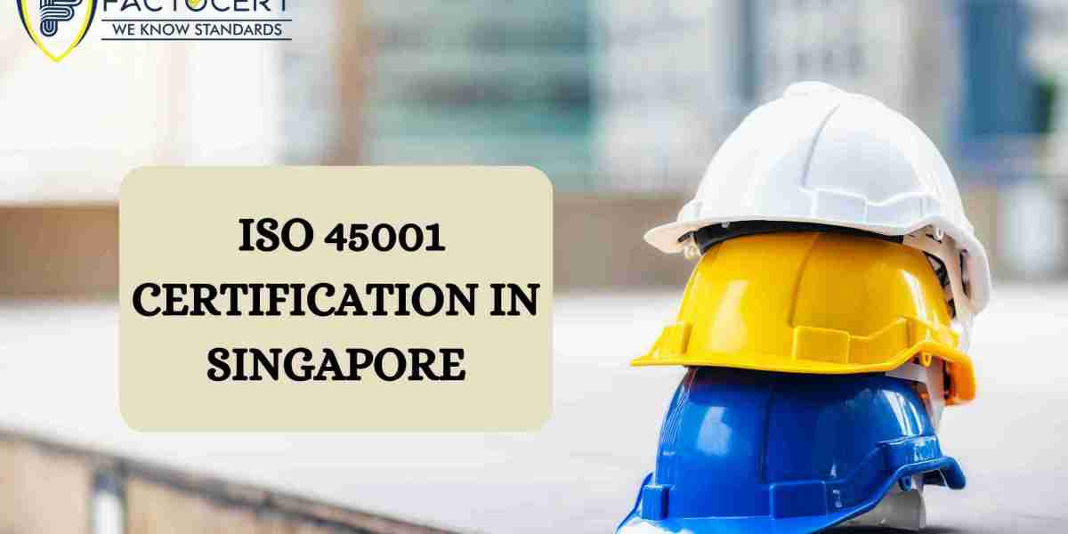 What are the main steps involved in achieving ISO 45001 certification in Singapore?