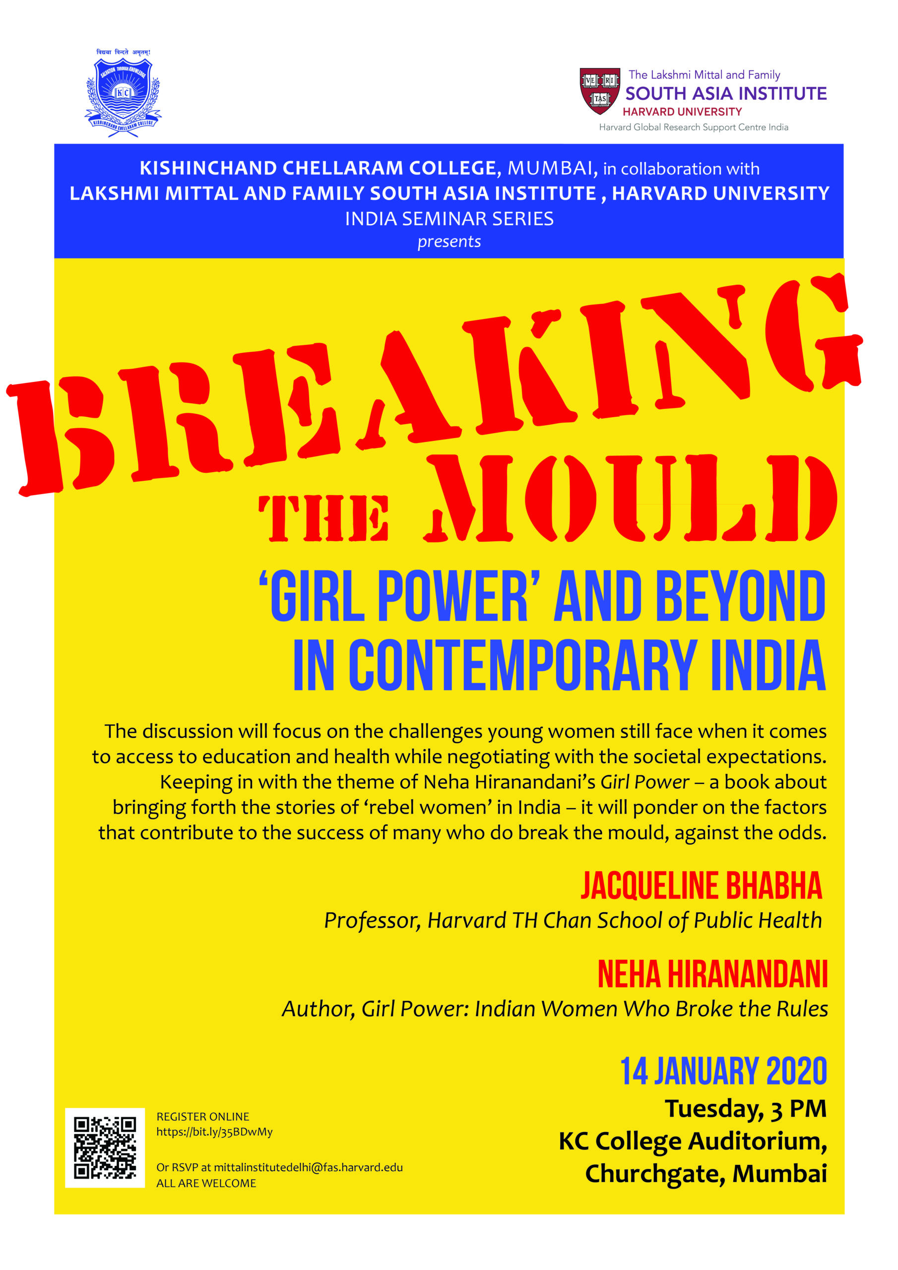 Breaking the Mould: Girl Power and Beyond in Contemporary India • The Lakshmi Mittal and Family South Asia Institute