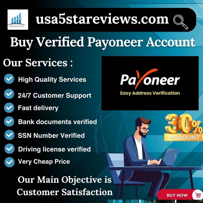 Buy Verified Payoneer Account to secure payment method-2024