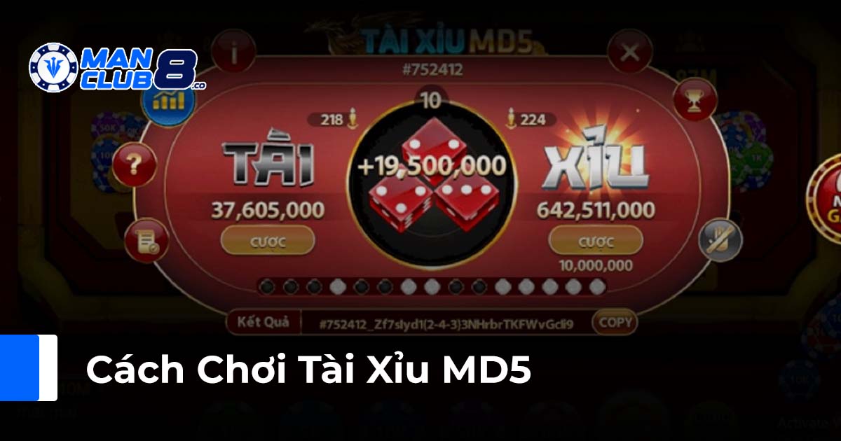 Cách Chơi Tài Xỉu MD5 Đơn Giản Nhưng Hiệu Quả