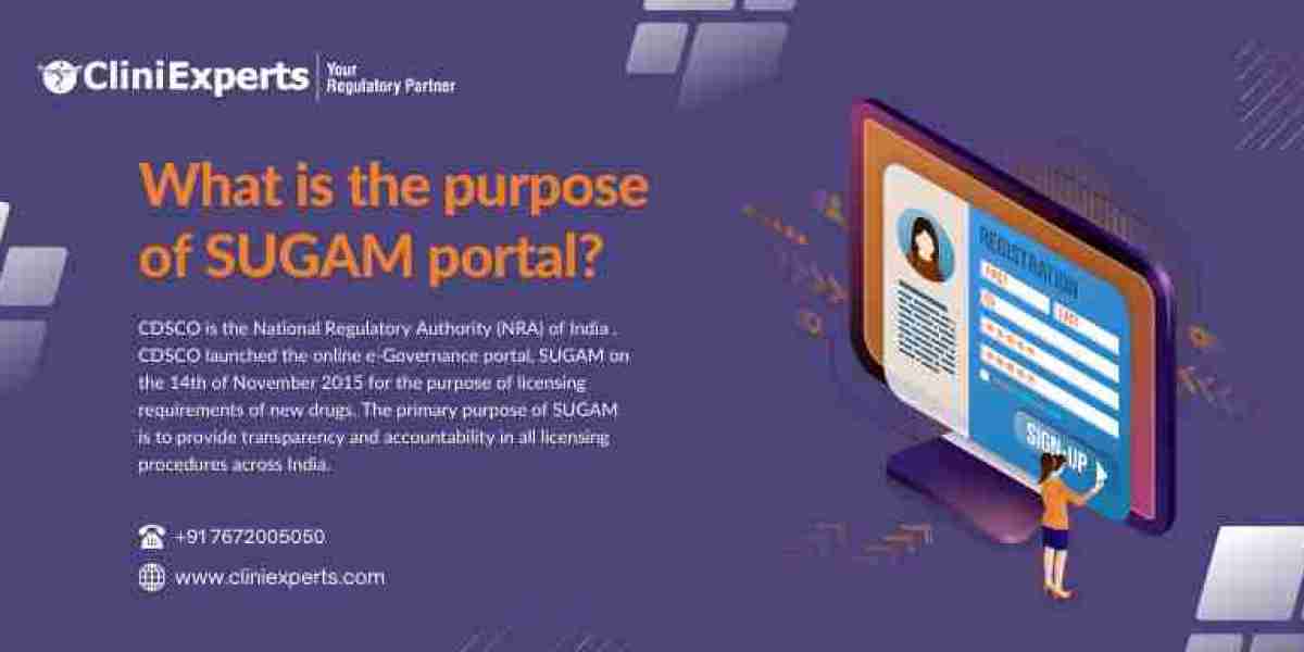 Why is CDSCO SUGAM PORTAL registration necessary?