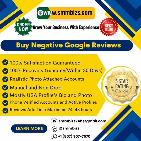 Buy Negative Google Reviews - SMM BIZS is your Trusted Business Partner