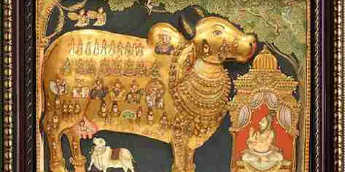 Exploring the Richness of Kamadhenu Tanjore Painting