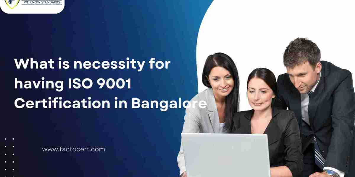 ISO 9001 Certification in Bangalore