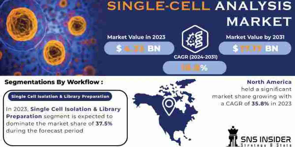 Single-cell Analysis Market is Expected to Grow at High CAGR during the forecast period 2024-2031