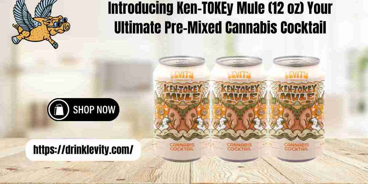 Introducing Ken-TOKEy Mule (12 oz) Your Ultimate Pre-Mixed Cannabis Cocktail