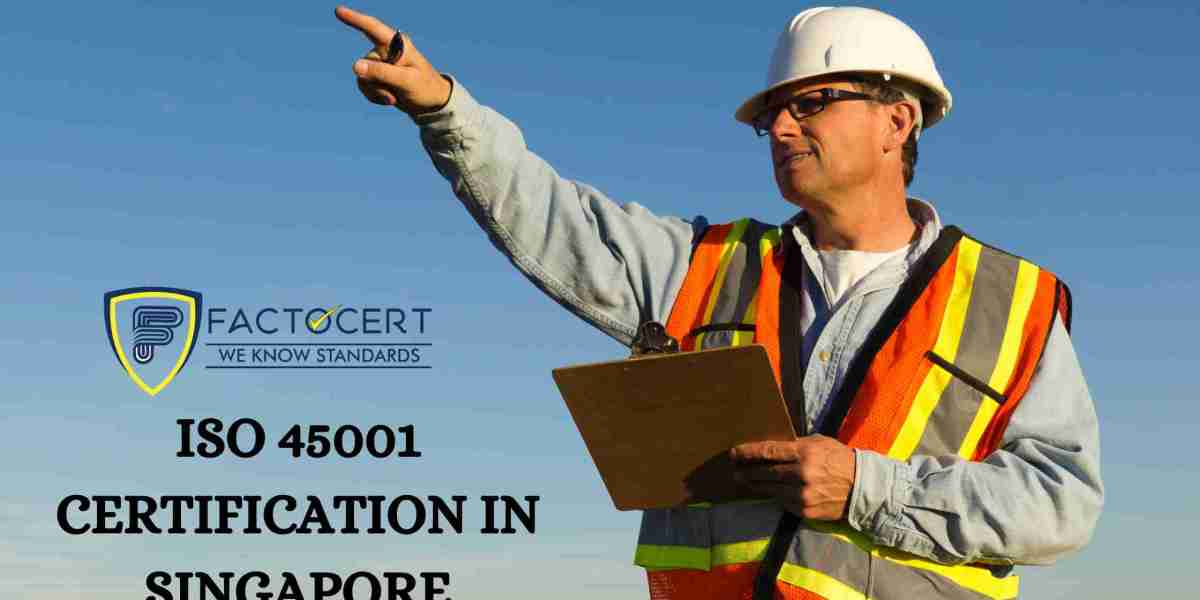 How does ISO 45001 certification impact employee safety and productivity in Singaporean industries?