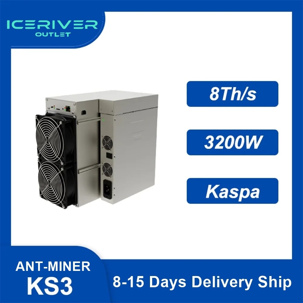 Antminer KS3 (8Th) Kaspa: Efficient Mining Powerhouse