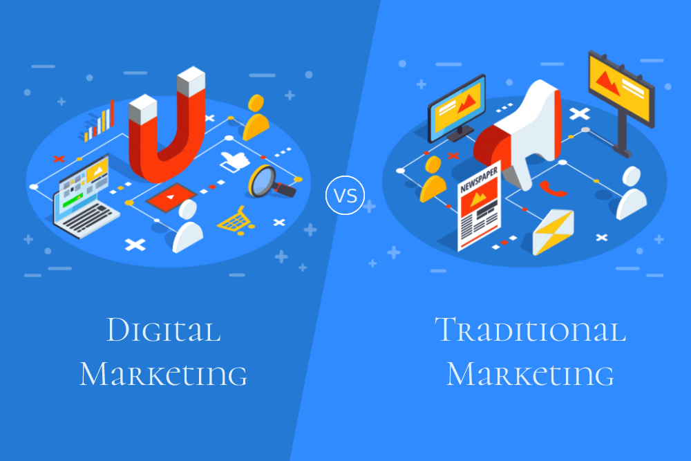 Difference Between Traditional Marketing Vs Digital Marketing