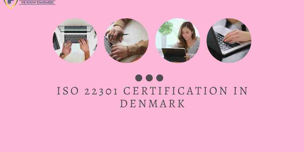 What is the current status of ISO 22301 certification adoption in Denmark?