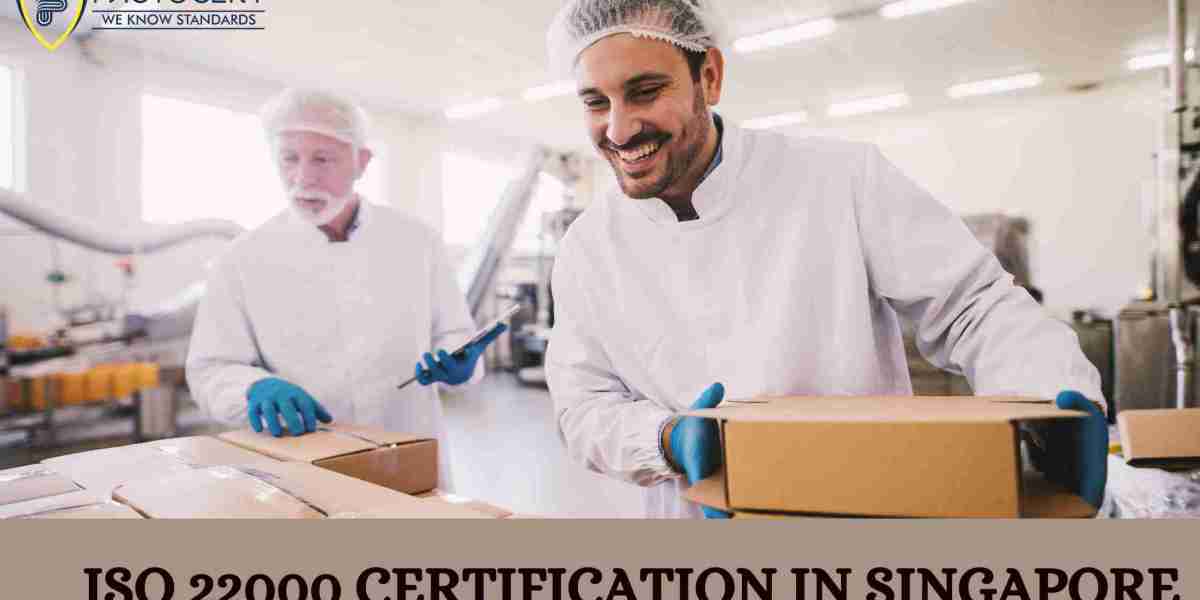 How can a company in Singapore prepare for ISO 22000 certification?