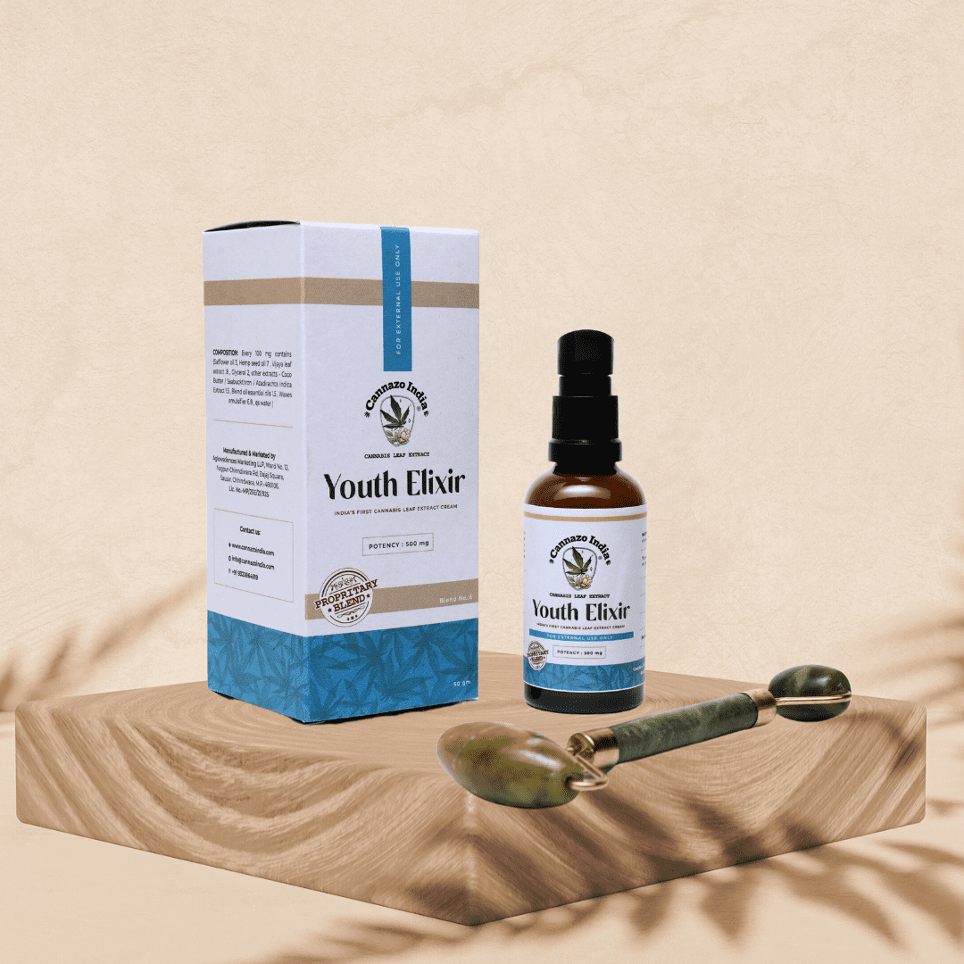 Buy CBD Youth Elixir Cream: Your Skin's New Best Friend | Cannazo India