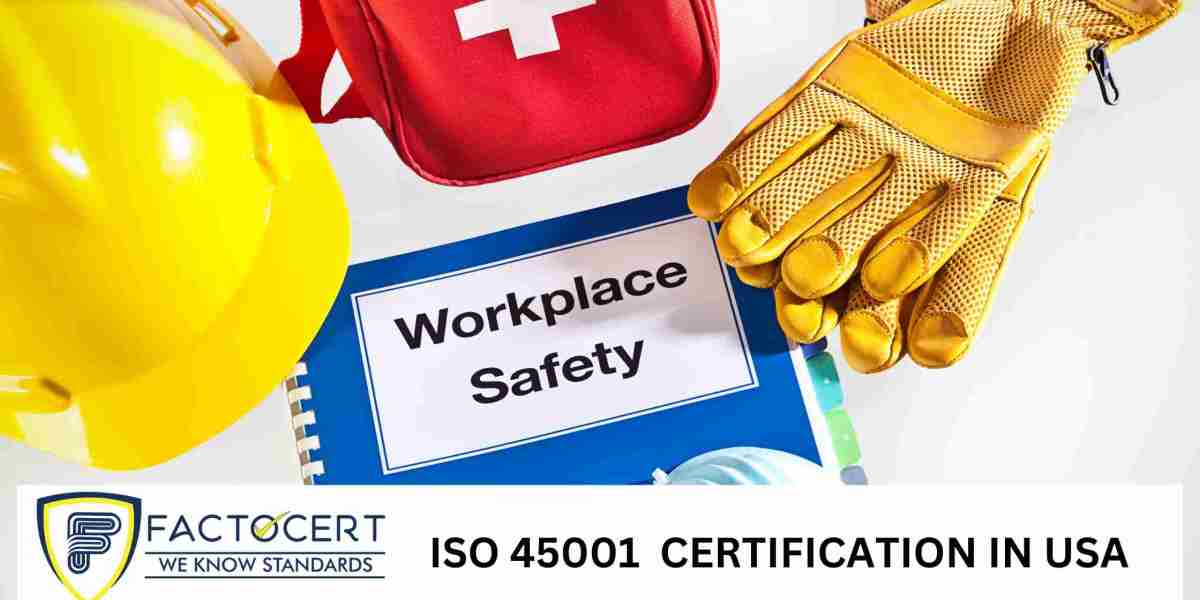 ISO 45001 Certification in the USA guarantees health and safety measures.