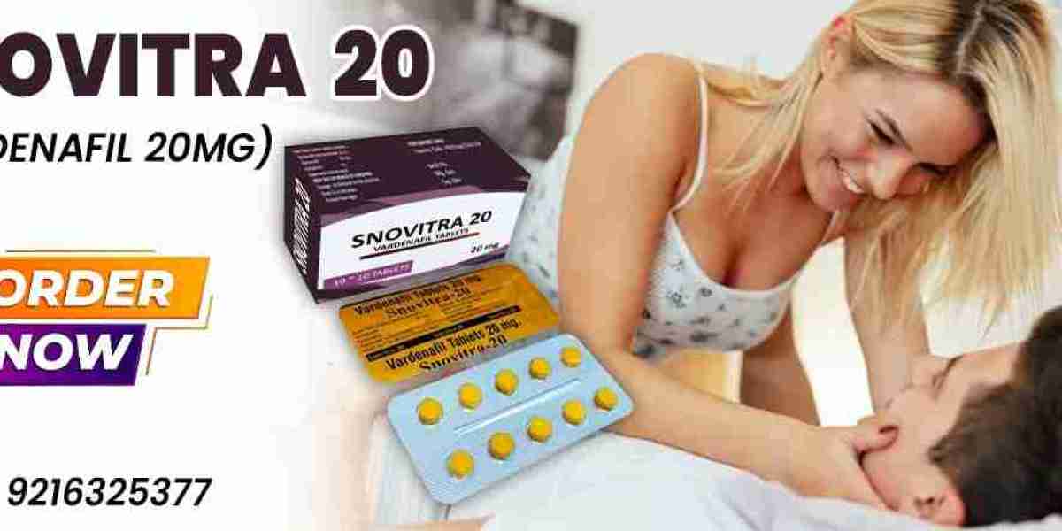 A Superb Way to Improve Erectile Function With Snovitra 20mg