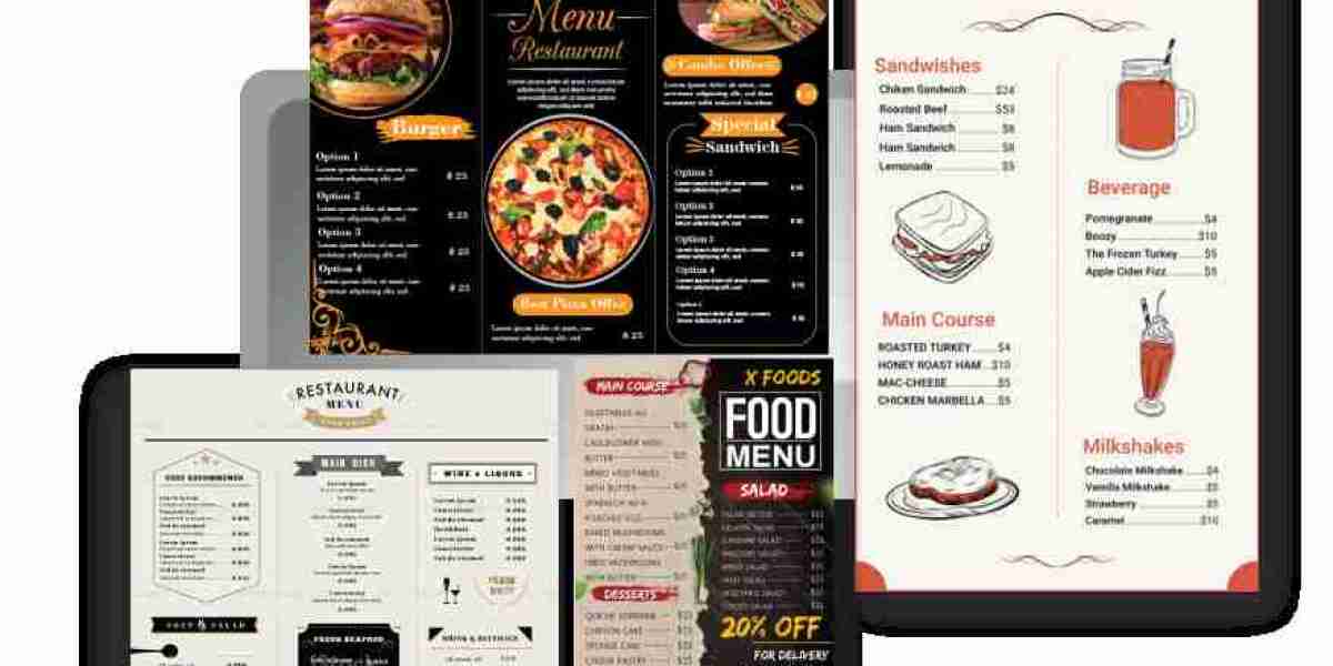 Menu design company