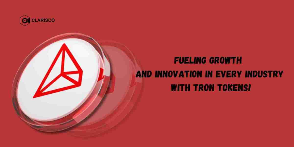 Fueling growth and innovation in every industry with Tron tokens!