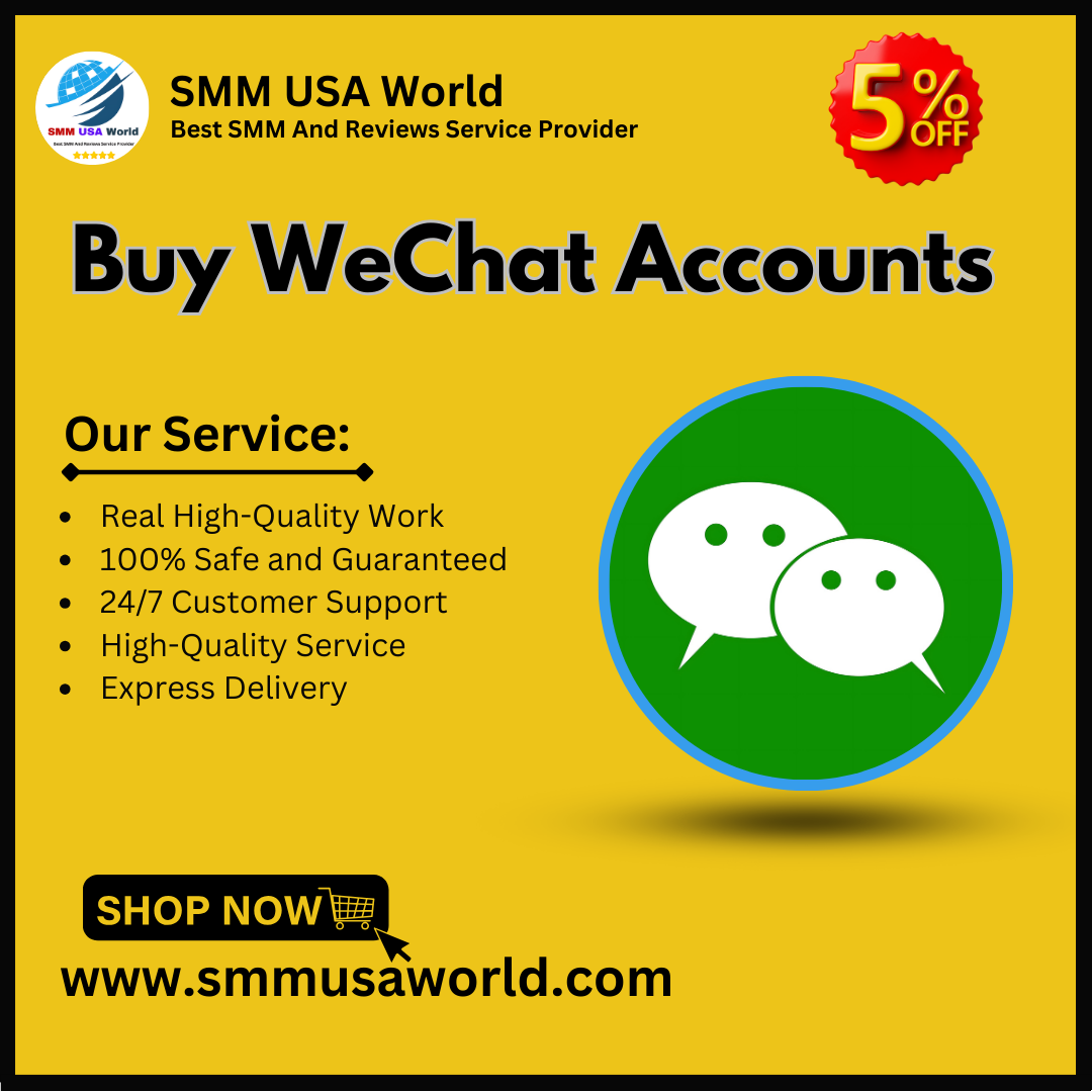 Buy WeChat Accounts -