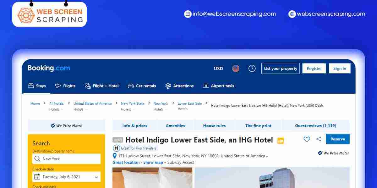 Scrape Booking.Com to Get Hotel Data