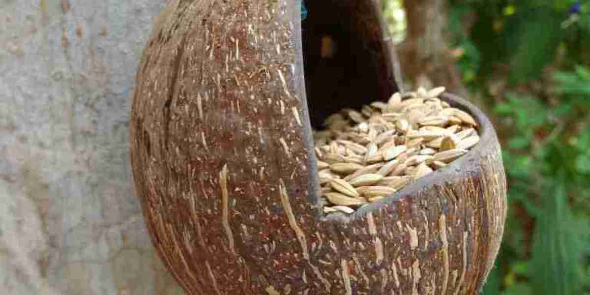 Cocoshell Bird Feeders in Tuticorin | Omni Products Export Company