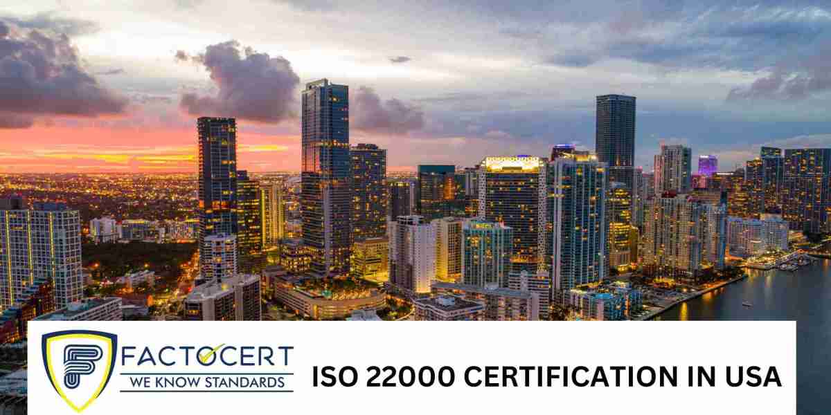 How can ISO 22000 Certification be obtained in the United States?