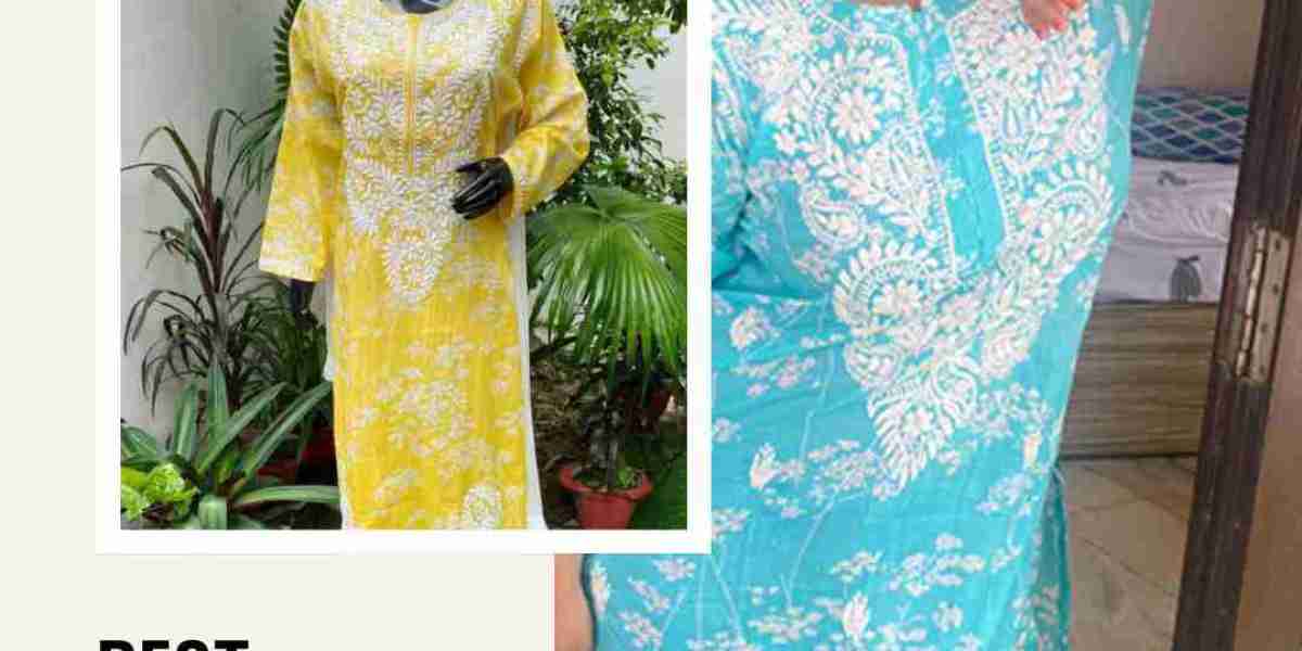 The Best Chikankari Kurta and Cotton Chikankari Kurta Set - Chikankari Closet