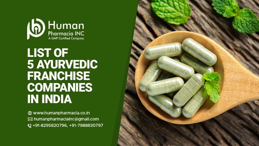 Get List of Top 5 Ayurvedic Franchise Companies in India