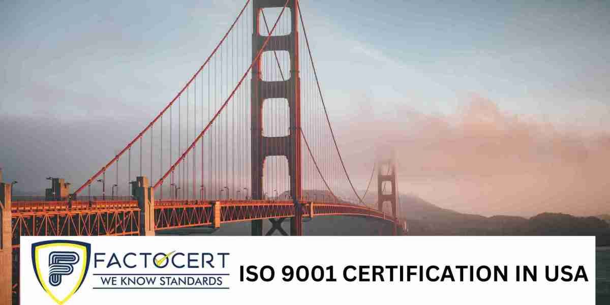 What is the process for obtaining ISO 9001 certification in the United States?