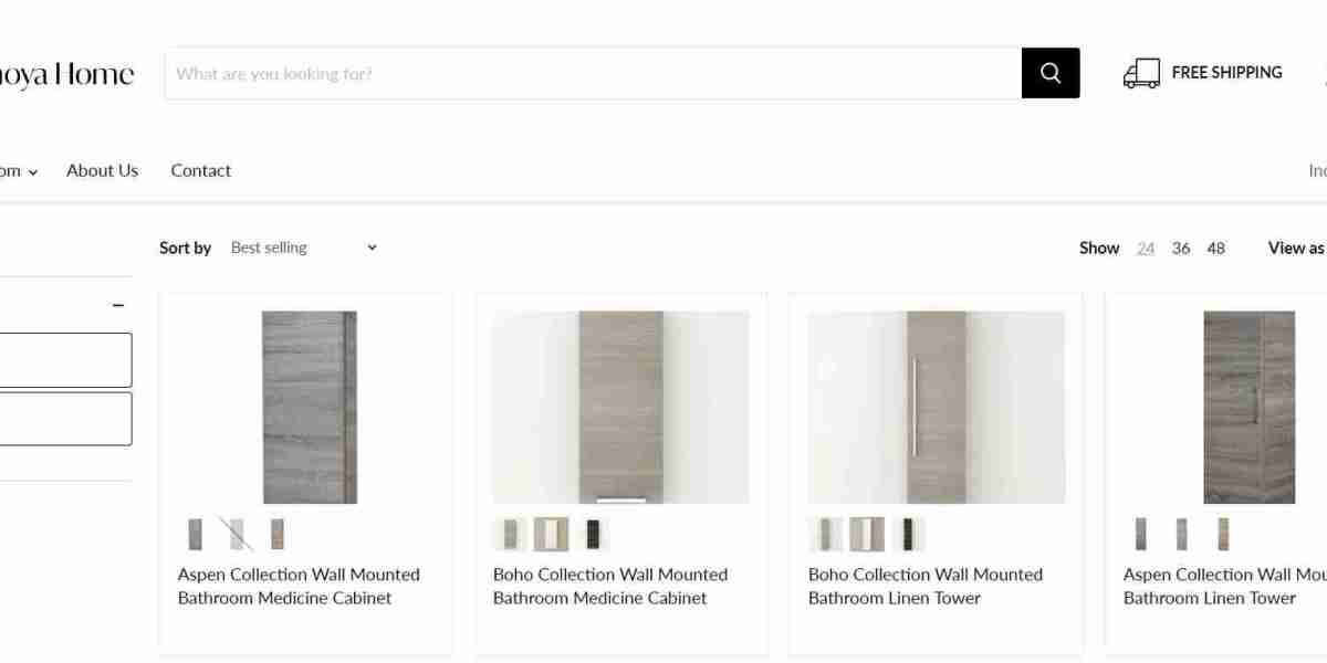 Transform Your Bathroom with the Classic White Emoya Home Linen Tower Bath Cabinet