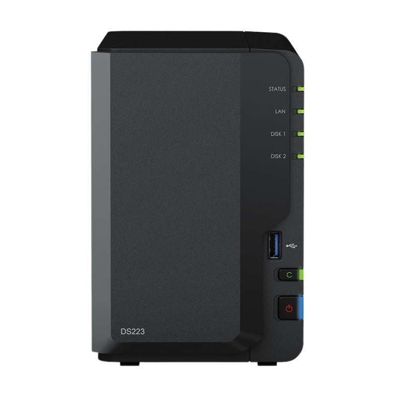 Thiết bị lưu trữ NAS Synology DS223 - NAS Chính Hãng