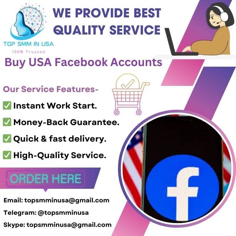 Buy USA Facebook Accounts - Top SMM In USA