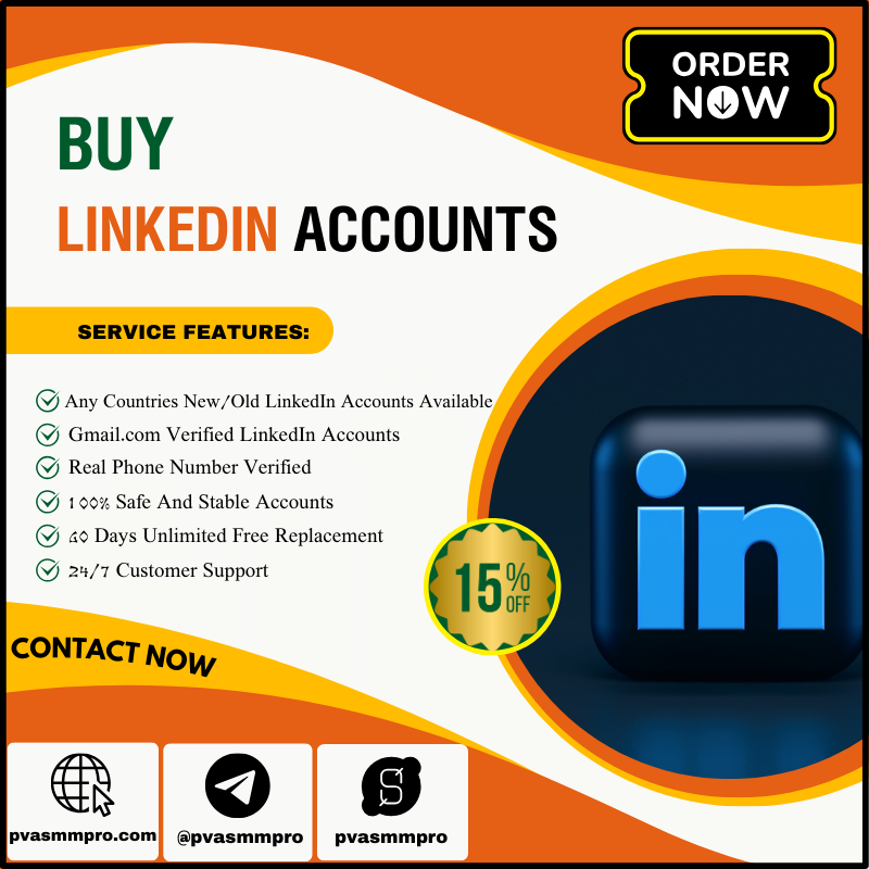 Buy LinkedIn Accounts - With Connections