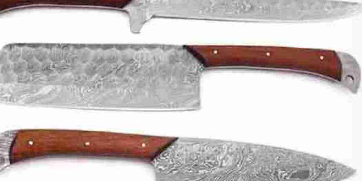 Elevate Your Culinary Mastery with a Damascus Knife Set