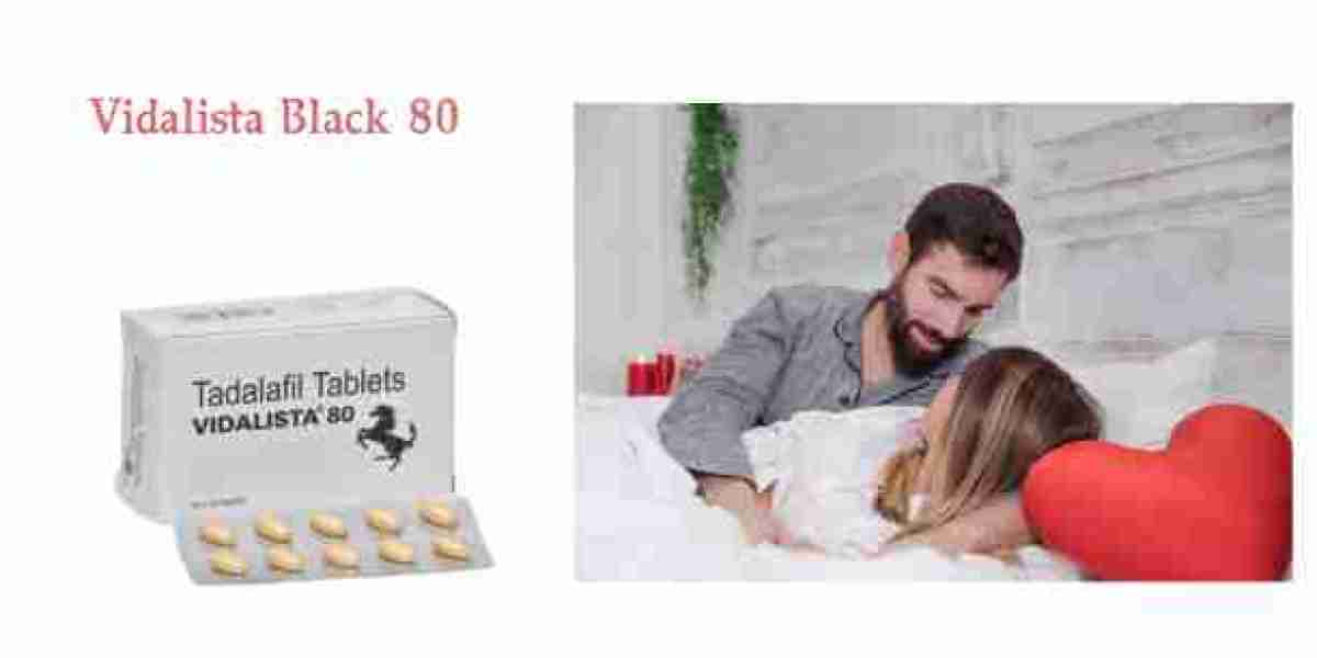 Buy Vidalista 80 mg black Tadalafil for Impotence Problem