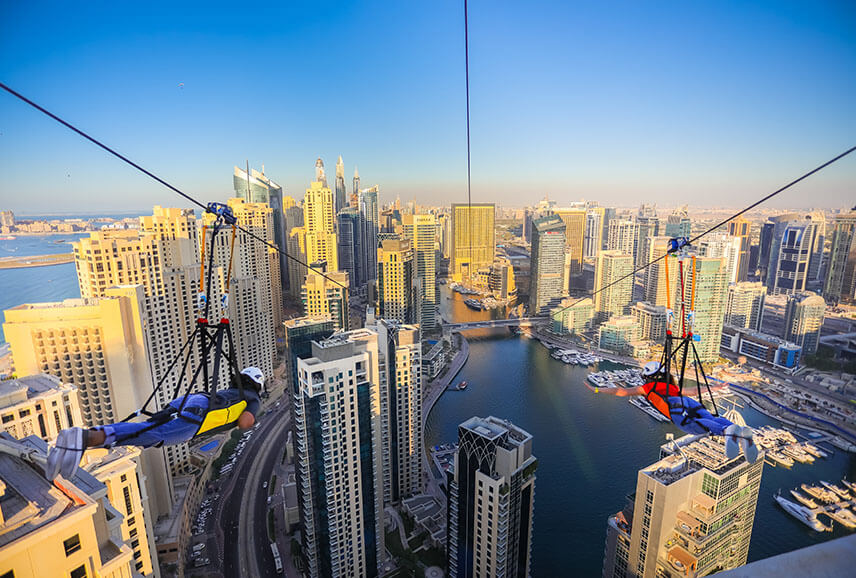 XLine Dubai Marina Tickets | Longest Zipline Deals & Offers