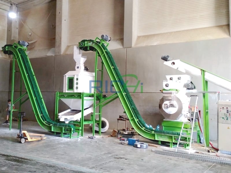RICHI Wood Pellet Plant in Romania with 2-2.5T/H