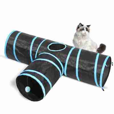 3 Way Cat Tunnels for Indoor Fun | Perfect Pet Toy for Kittens and Bored Cats Profile Picture