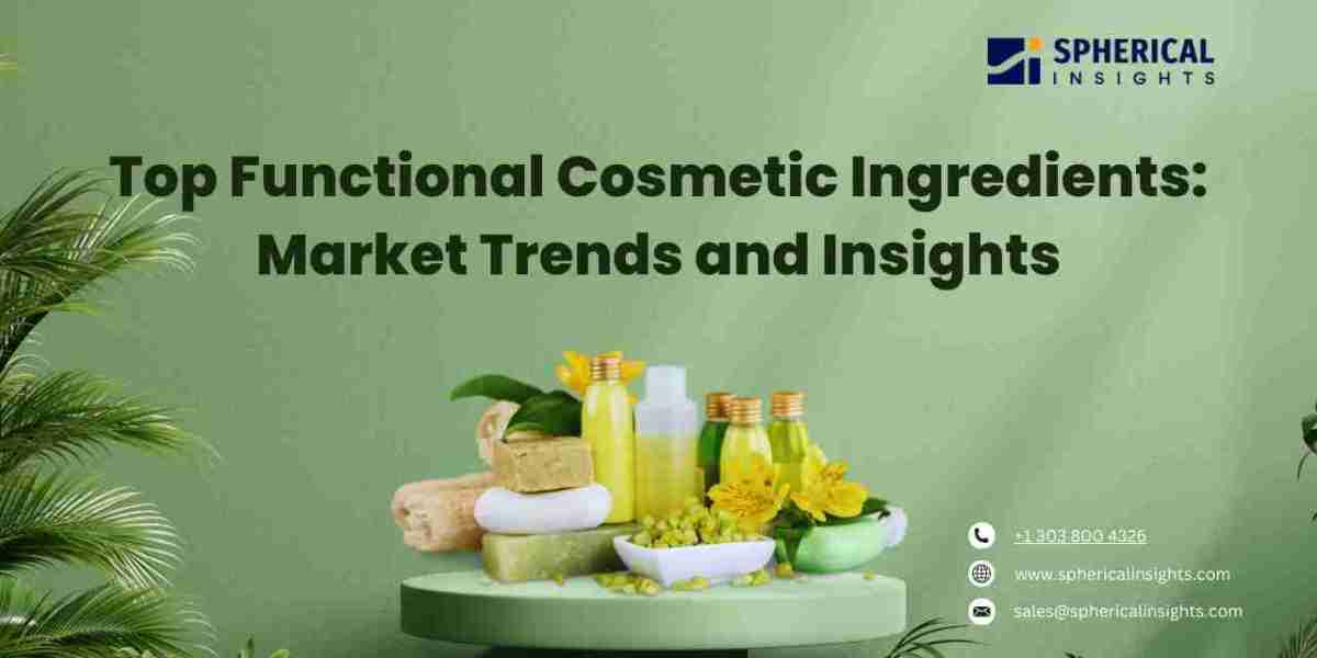 Top Functional Cosmetic Ingredients: Market Trends and Insights