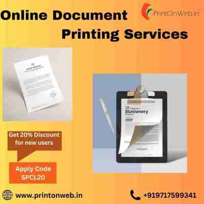 Order High-Quality Document Printing Online from PrintOnWeb Profile Picture