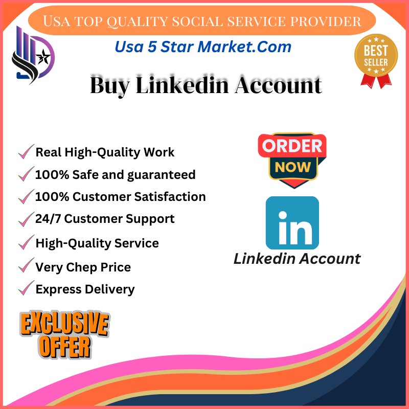 Buy Linkedin Account - Usa5StarMarket-Growe Your Business With Digital Marketing