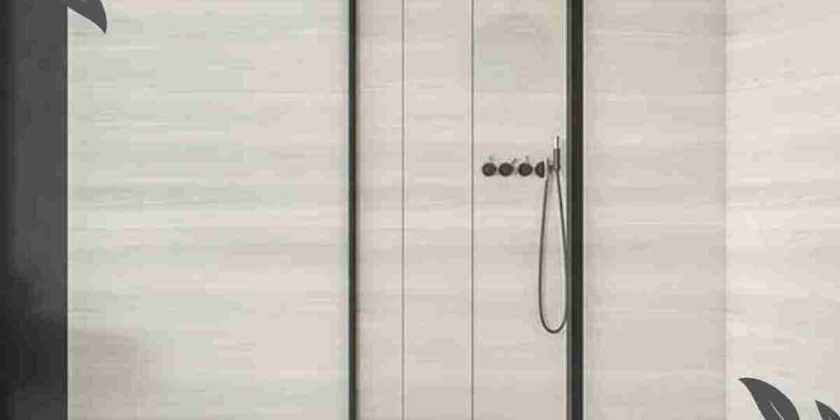 Shower glass divider