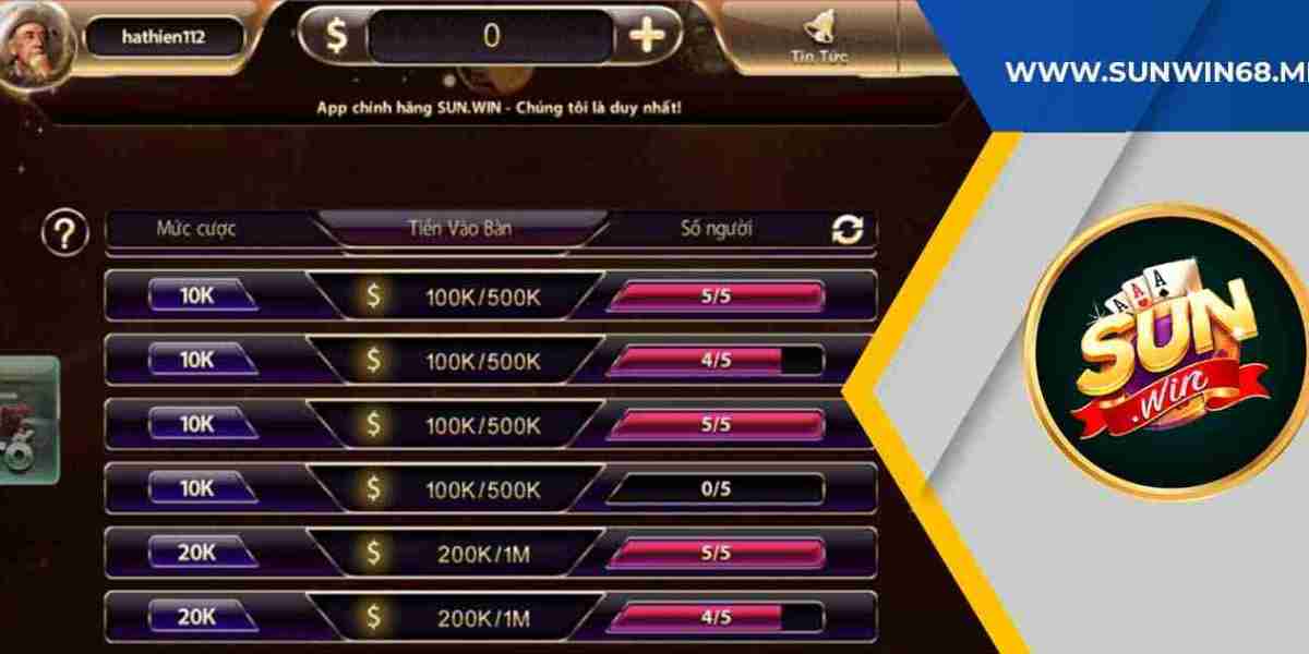 Xì Tố Sunwin - Trải Nghiệm Game Đánh Bài Hấp Dẫn