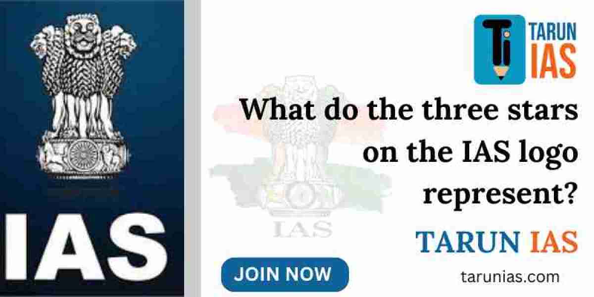 What do the three stars on the IAS logo represent?