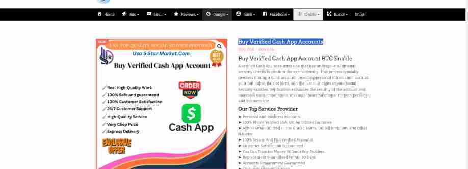 Buy Verified Cash App Accounts