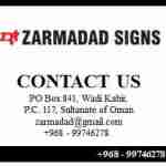 Zarmadad Signs