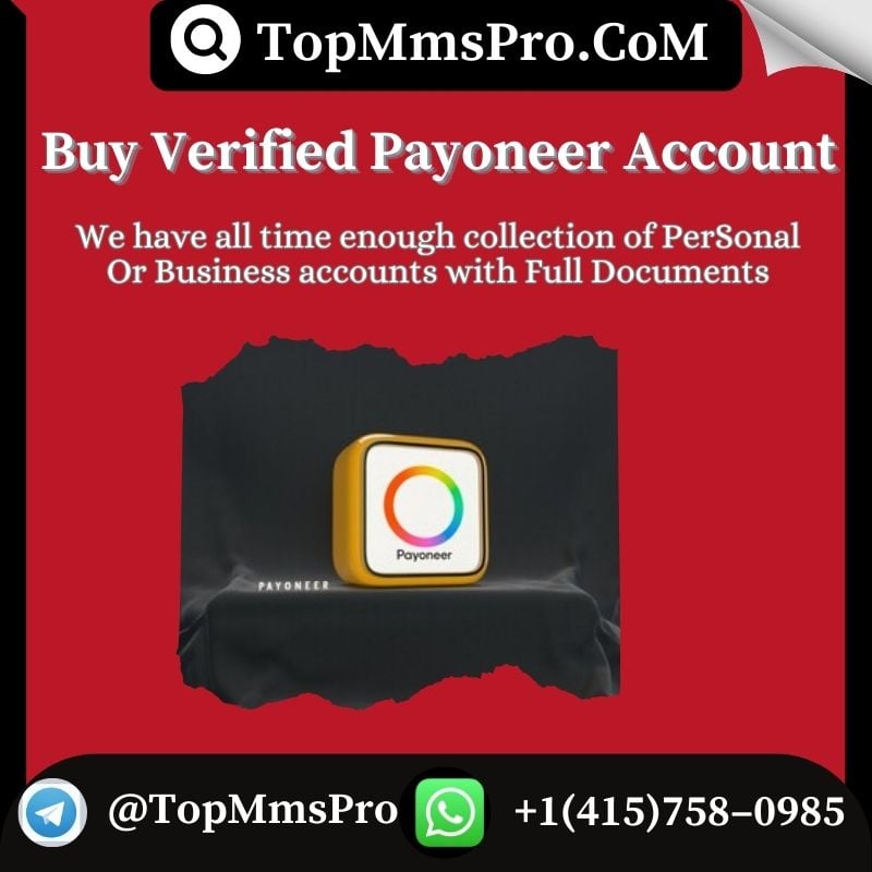 Buy Verified Payoneer Account - Top MMS Pro