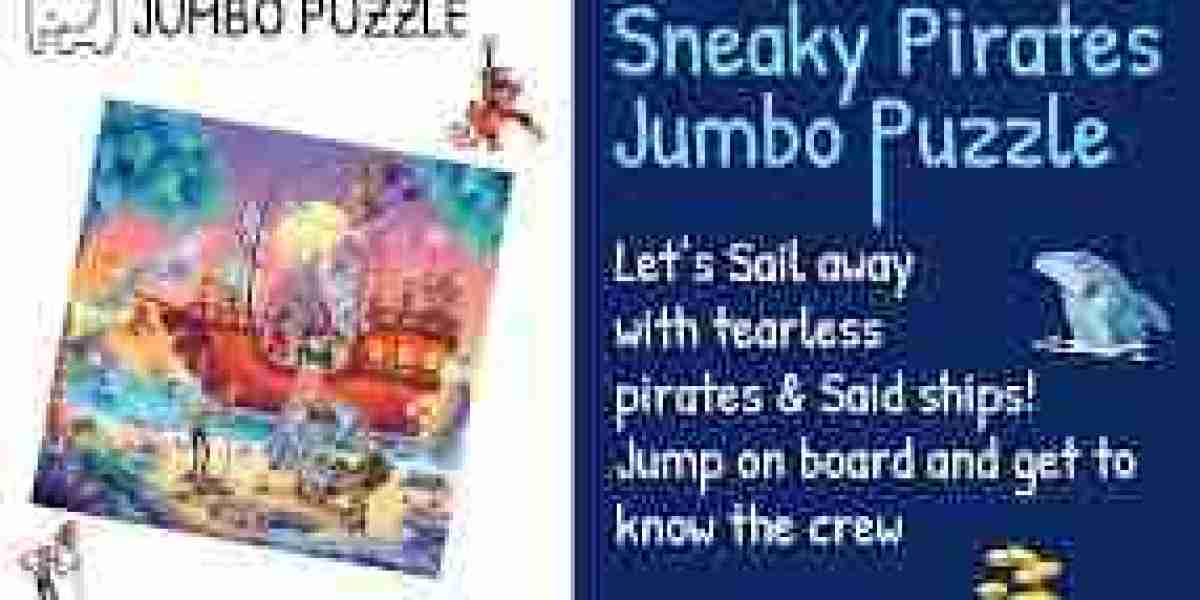 Why the Sneaky Pirates Jumbo Jigsaw Puzzle is a Must-Have for Puzzle Enthusiasts