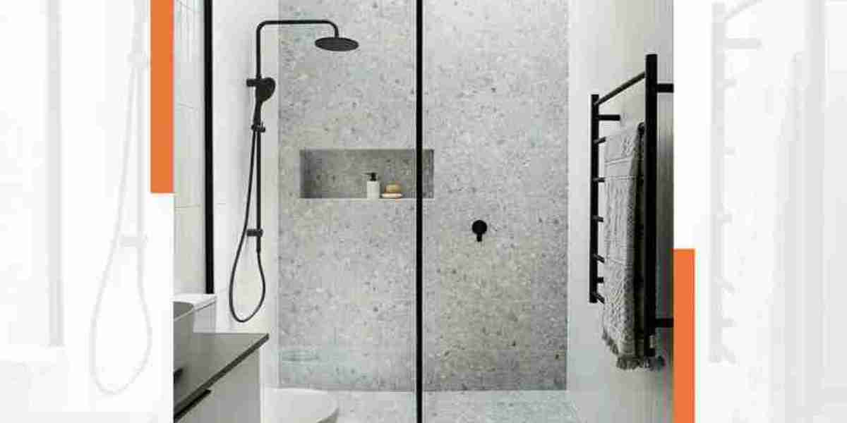 Bathroom partition glass