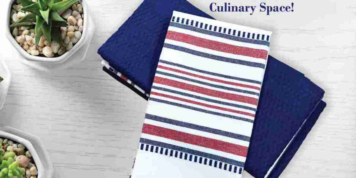 Textilia™ 4 Piece Kitchen Towel Set-Style Asia Inc