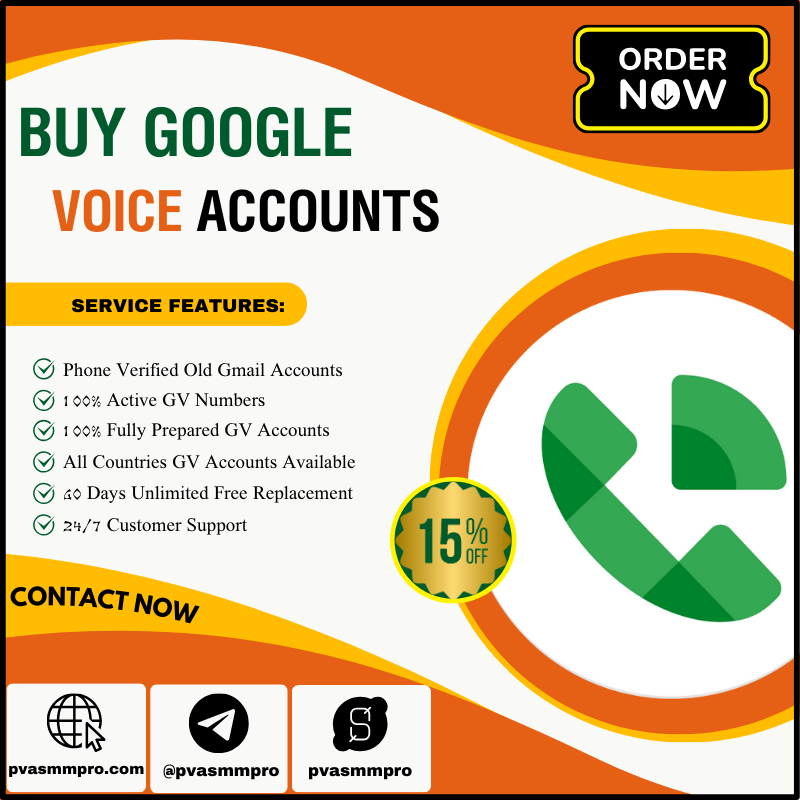 Buy Google Voice Accounts - 100% Old Active GV Number